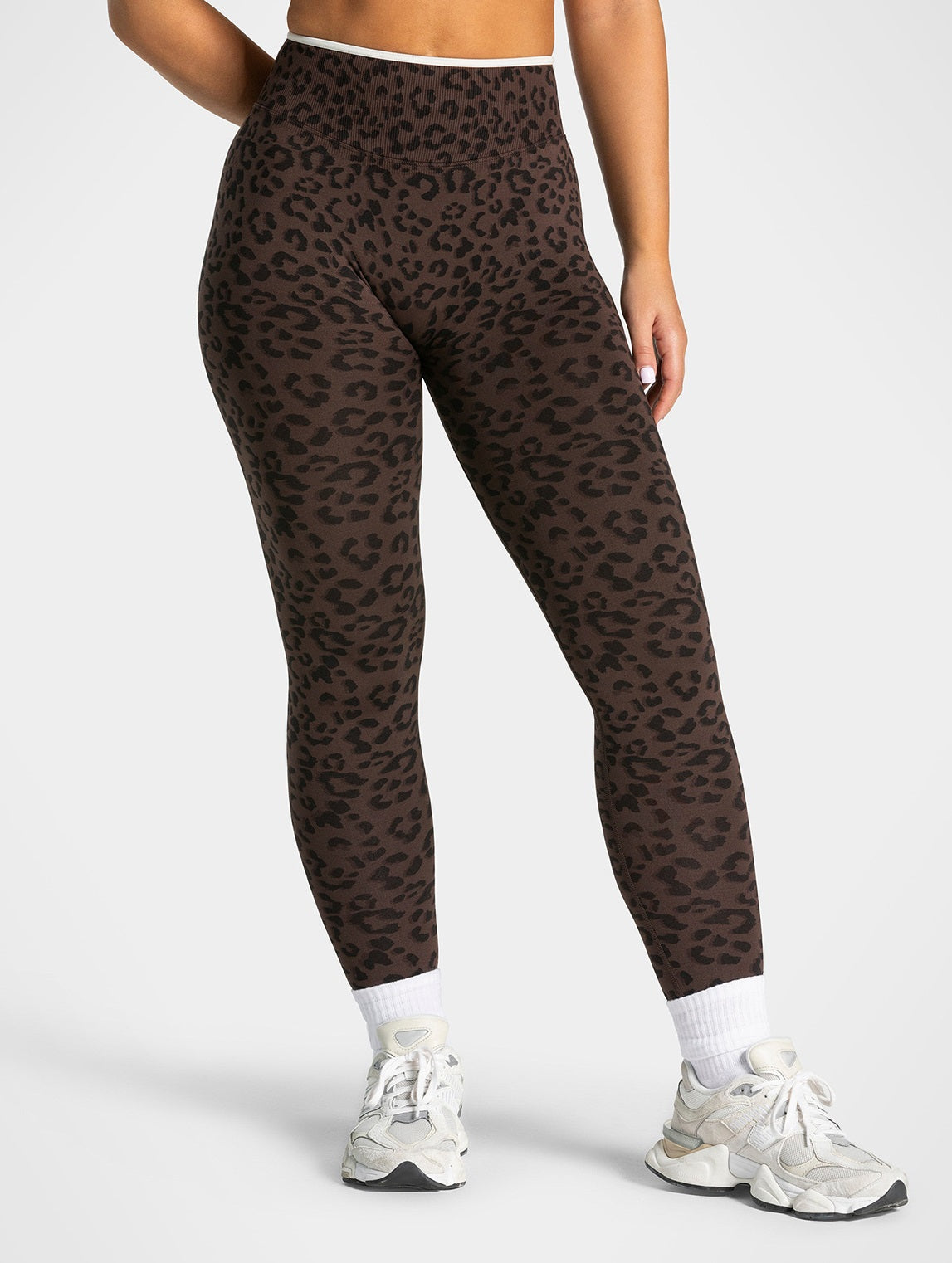 Leopard print leggings