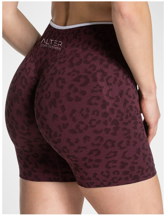 Leopard Biker Shorts