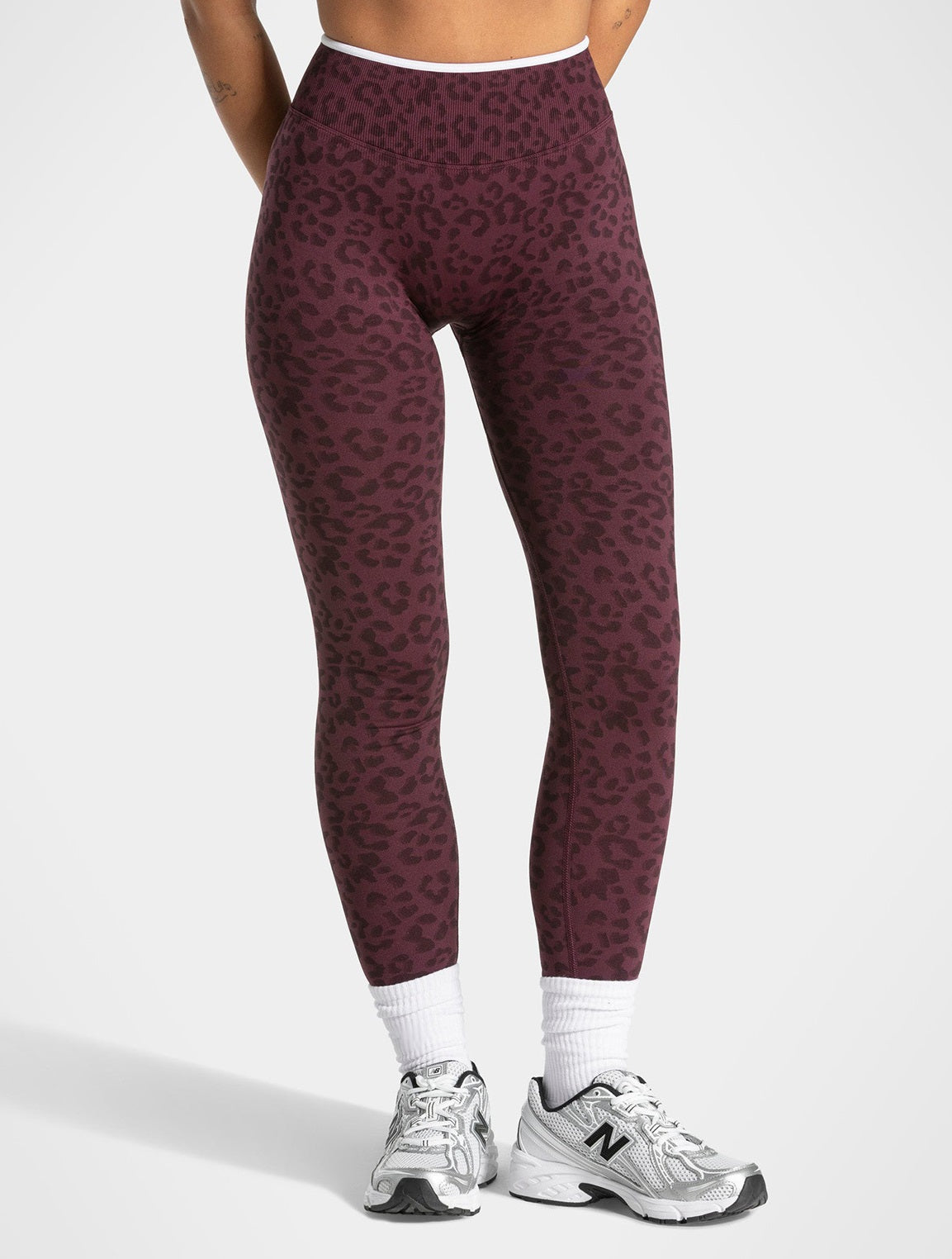 Leopard print leggings