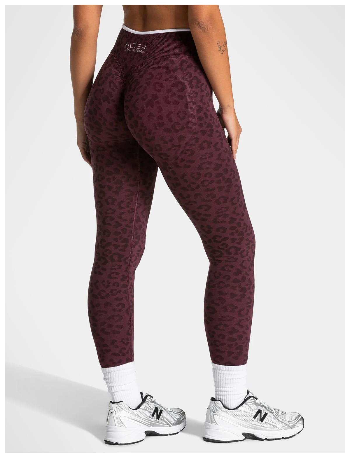 Leopard print leggings