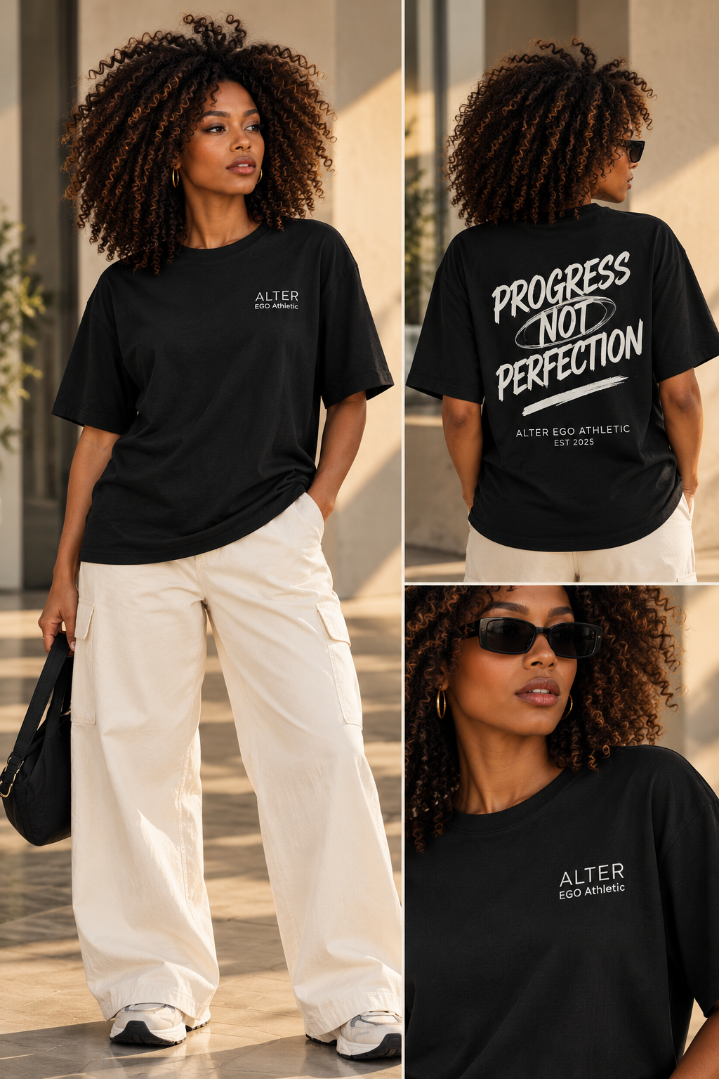 T-Shirt - Progress not Perfection