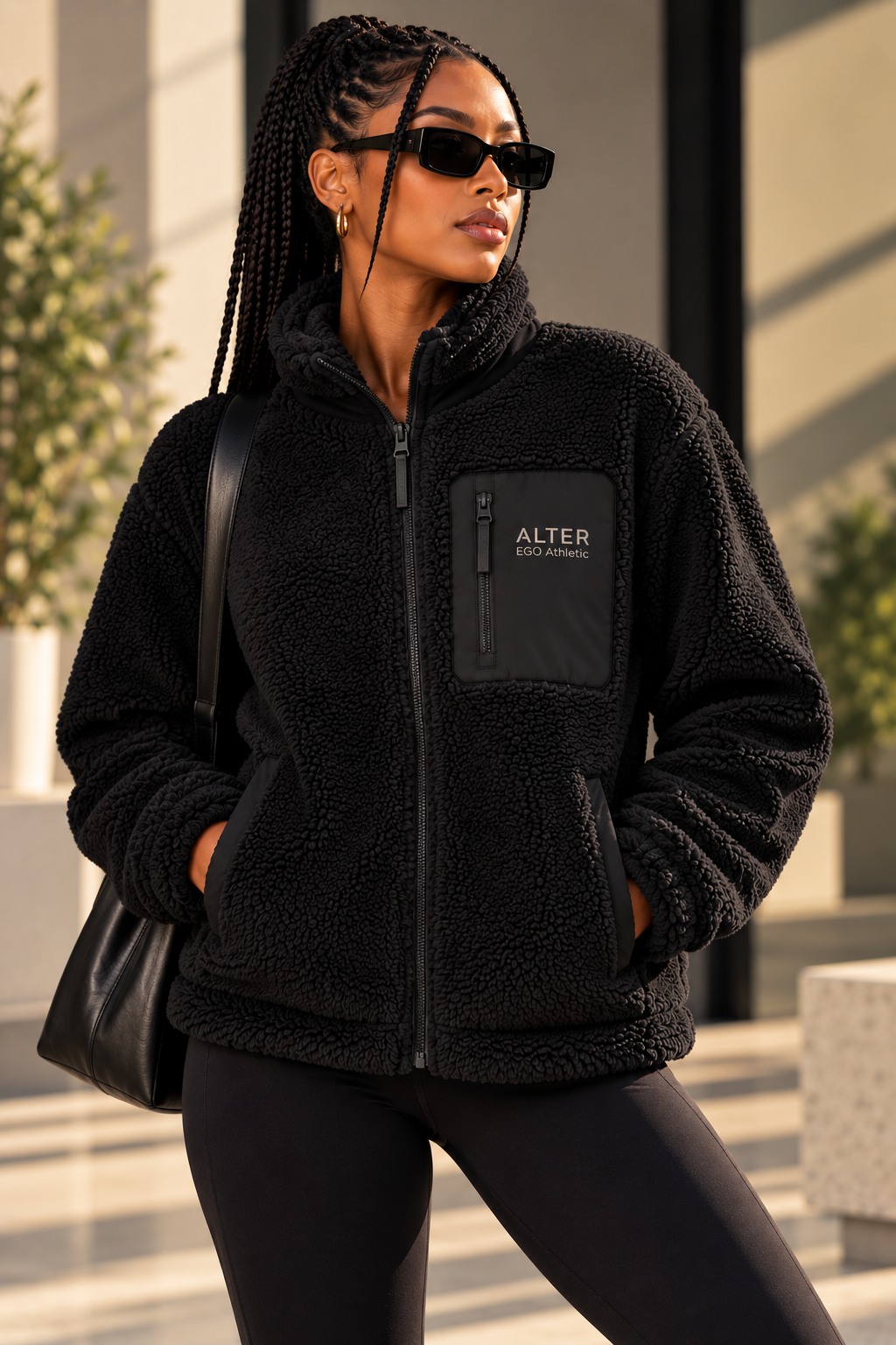 Unisex Sherpa Jacket