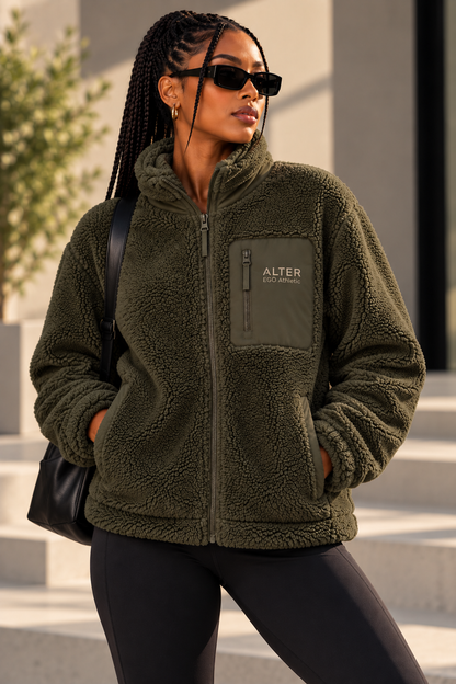 Unisex Sherpa Jacket