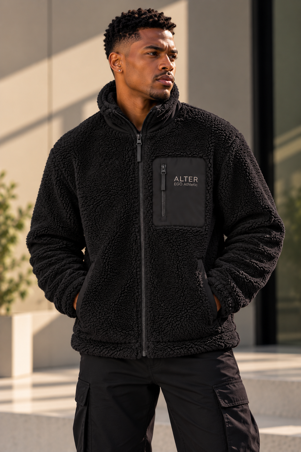 Unisex Sherpa Jacket